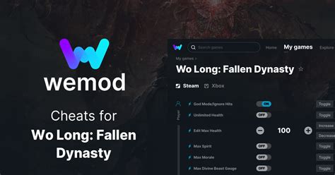 wo long fallen dynasty wemod.